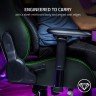Razer Iskur Gaming Chair with Built-in Lumbar Support (Black-Green)