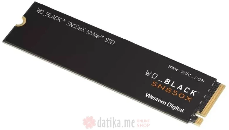 WD 2TB M.2 NVMe WDS200T2X0E Black SN850X 