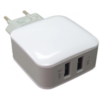 Dual USB Quick Wall Charger 2.4A