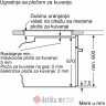 Bosch HBG578EW3 Ugradna rerna, 71l