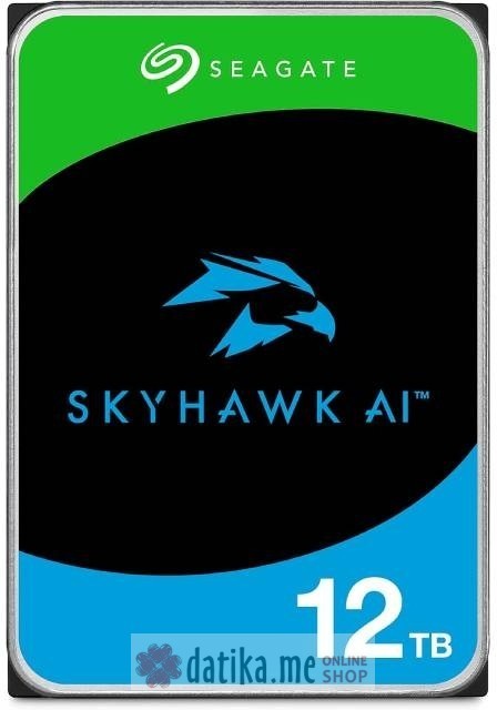 SEAGATE 12TB 3.5 inča SATA III 256MB ST12000VE001 SkyHawk Surveillance
