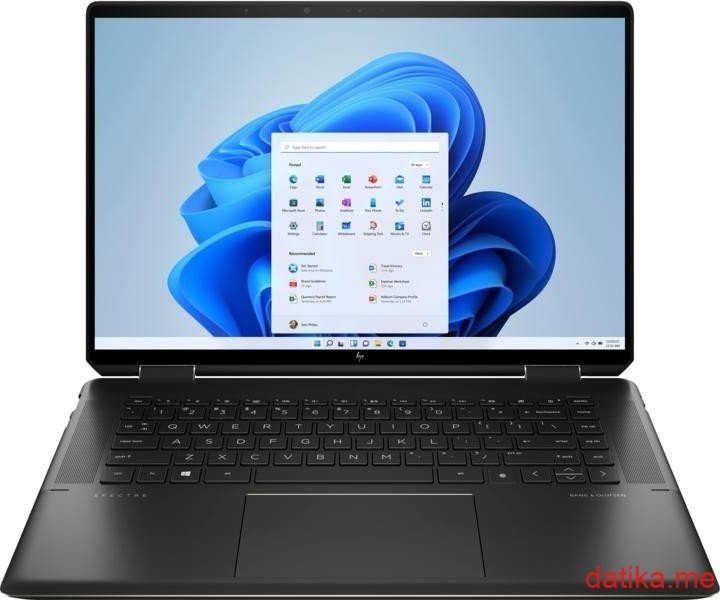 HP Spectre x360 2-in-1 Laptop 16-f0012nn Intel i7-11390H/16GB/512GB SSD/RTX 3050 4GB/16" UHD+ OLED Touch/Win11Home, 58F80EA