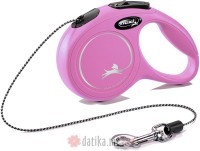 Flexi Povodac New Classic Xsmall Cord 3 M Pink