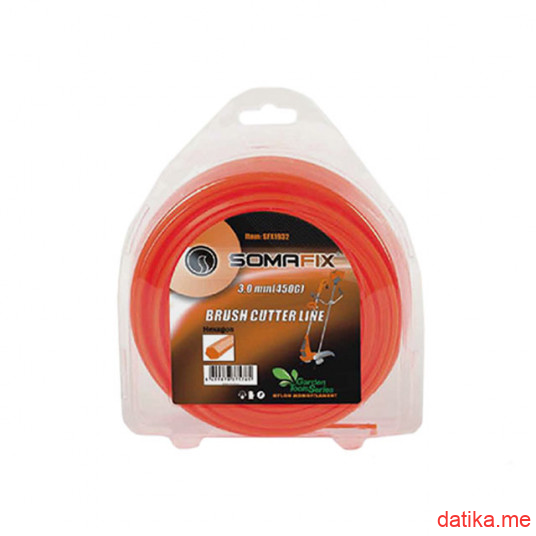 Somafix SFX1933 Najlonska nit za trimer 3,3mm 45m hexogon 