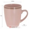INART SET SOLJA  STONEWARE PINK 350ml 8,5Χ10cm 6/1 в Черногории