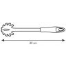 Tescoma PRESTO FRANCUSKA KASIKA METALNA ZA SPAGETE 32CM в Черногории