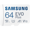 Samsung MB-MC64KA EVO PLUS MicroSD Card 64GB class 10 + Adapter 