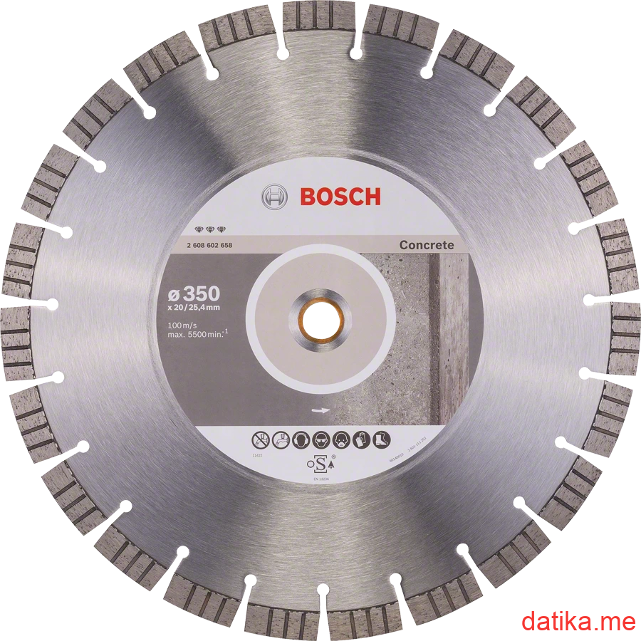 Bosch Dijamantna rezna ploča za beton 350x20/25,4x15mm in Podgorica Montenegro