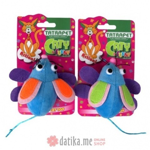 Tatrapet IGRACKA ZA MACE PLISANI MIS 10 cm