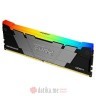 KINGSTON DIMM DDR4 16GB 3200MT/s KF432C16RB12A/16 Fury Renegade RGB Black XMP