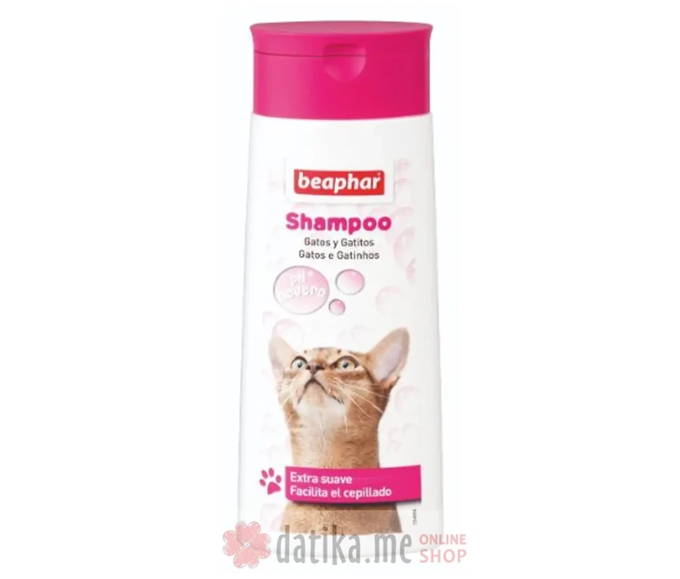Beaphar Šampon Za Mačke Za Extra Meko Krzno 250 ml 