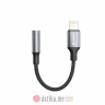 Swissten Audio kabl Textile Lightning (male) / 3.5mm AUX 0,15 M Black в Черногории