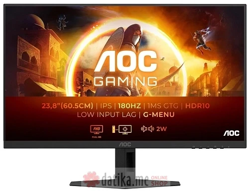 AOC 24G4XE 23.8" Full HD IPS 180Hz Gaming Monitor