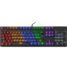 Motospeed CK 107 crna mehanicka tastatura plavi prekidac 