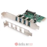 Digitus 4-Port USB 3.0 PCI Express Add-on Card