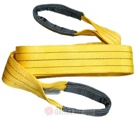 Traka za podizanje tereta žuta 3000kg 90mmx4m Bormann BRB1190