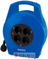 Bormann BCR2220 Kablovska motalica IP20 H05VV-F 3G 3x1,5mm 15m 