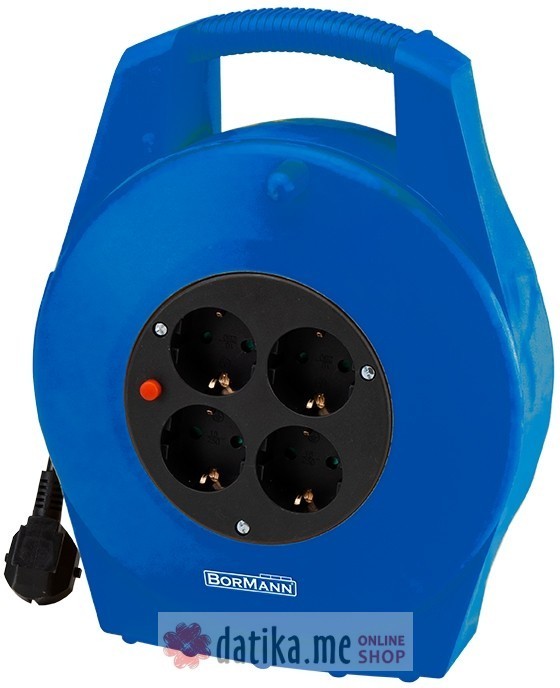 Bormann BCR2220 Kablovska motalica IP20 H05VV-F 3G 3x1,5mm 15m  в Черногории