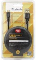 Defender AM-MicroBM Kabal USB cable 1.8m