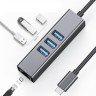 Fast Asia Adapter-konvertor TIP C na 3xUSB 3.0+RJ45 meta 
