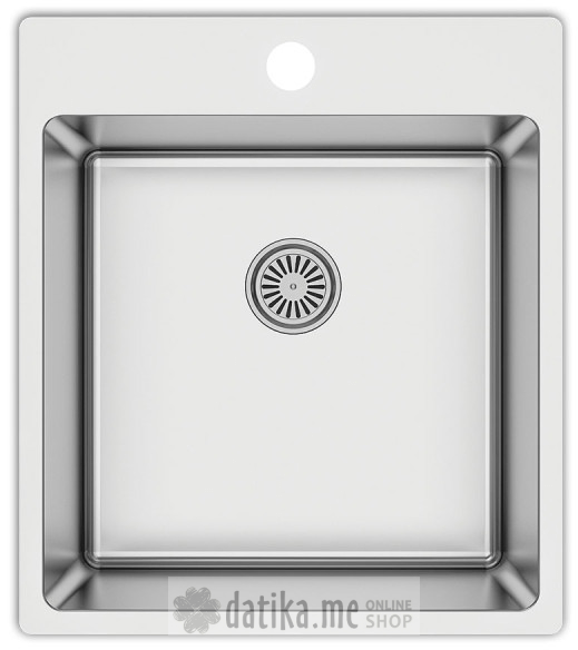 Metalac inox usadna sudopera Ideal 400 B sifon ø90
