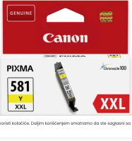 Canon CLI-581Y XXL Ink Cartridge Original Yellow