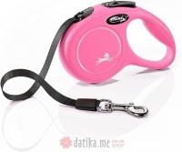 Flexi Povodac New Classic Xsmall Tape 3M Pink