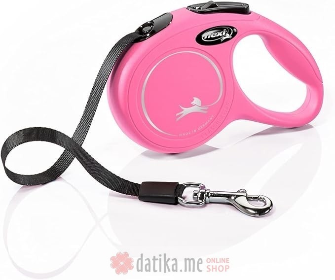 Flexi Povodac New Classic Xsmall Tape 3M Pink