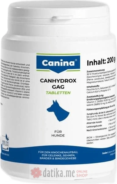 Canina Canhydrox Gag Tablete 120 tab. в Черногории