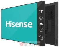 HISENSE 75DM66D 75" 4K Ultra HD Digital Signage Display - 24/7 Operation 