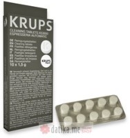Krups XS 3000 Cleaning Tablets for Espresseria Automatic, Single