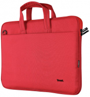 TRUST Bologna Eco-friendly Slim laptop bag for 16 Red