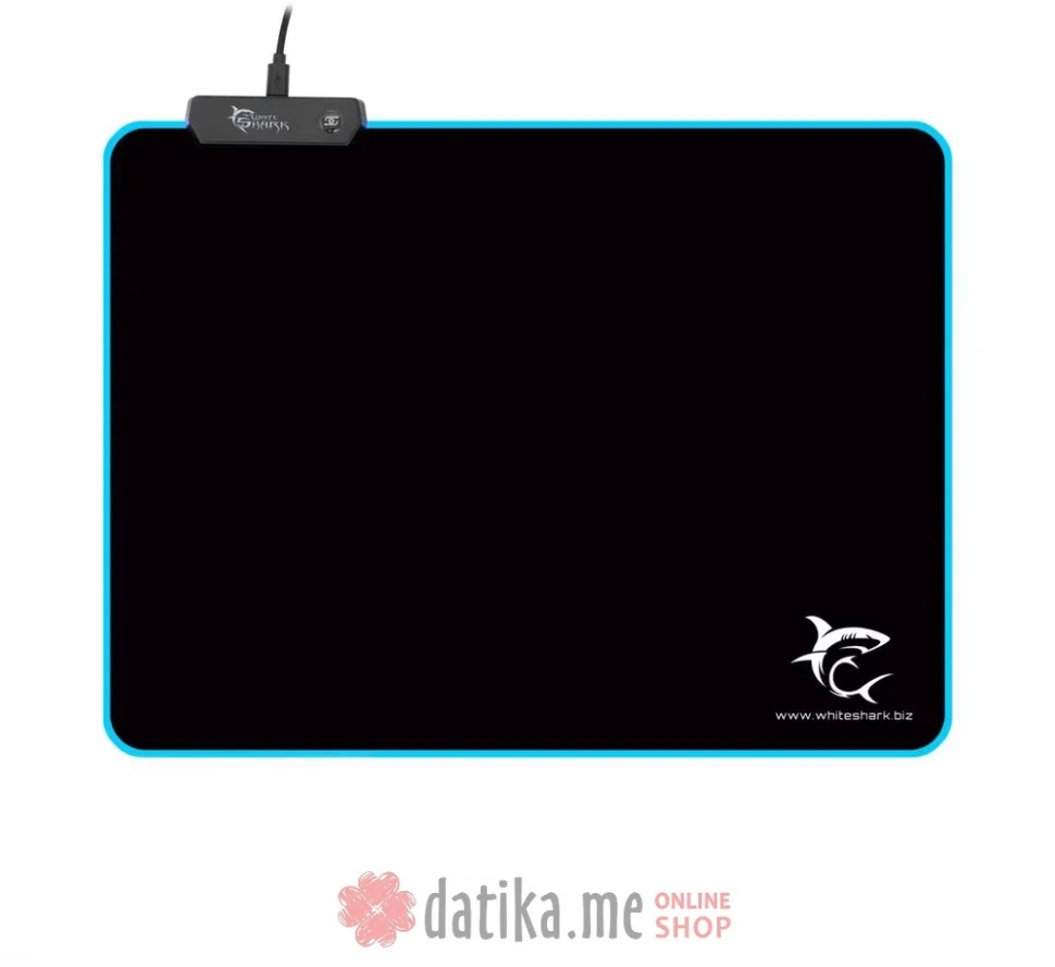 White Shark LUMINOS L 35x25cm Podloga za mis LED