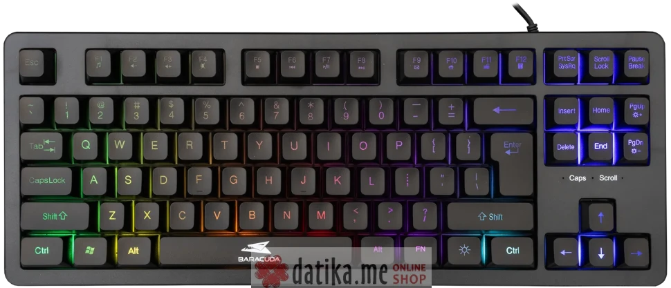 Baracuda KRILL Tastatura Crna