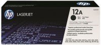HP 12A Black LaserJet Toner Cartridge (Q2612AC)