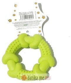 Tatrapet IGRACKA ZA PSE DENTAL GUMENI KRUG ZUTI 10.5CM в Черногории