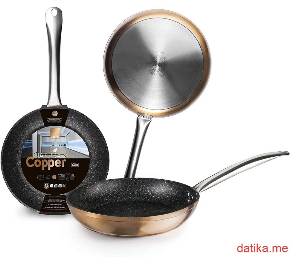 Ibili Natura Copper Tiganj, 20 - 28cm