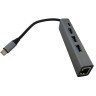 Fast Asia Adapter-konvertor TIP C na 3xUSB 3.0+TIP C+RJ45 