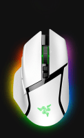 Razer Basilisk V3 Pro Wireless gejmerski mis, Bijeli 