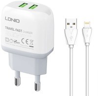 LDNIO Q229 USB/Tip C QC3.0 20W punjač + kabl iPhone