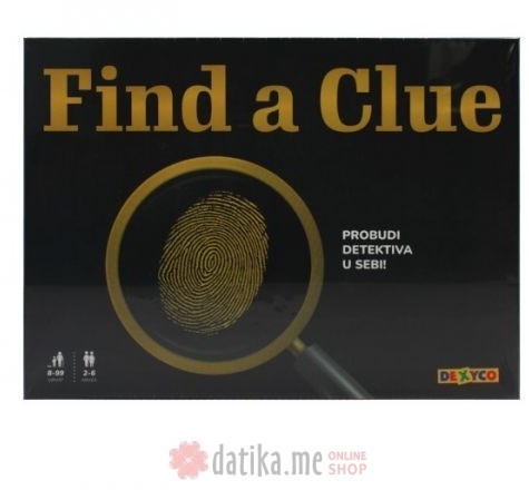 Drustvena igra Find a Clue в Черногории
