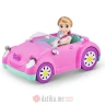 ZURU Igracka Sparkle girlz pink automobil i lutka set в Черногории