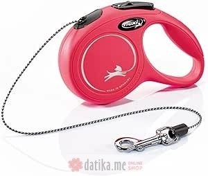 Flexi Povodac New Classic Xsmall Cord 3M Red 