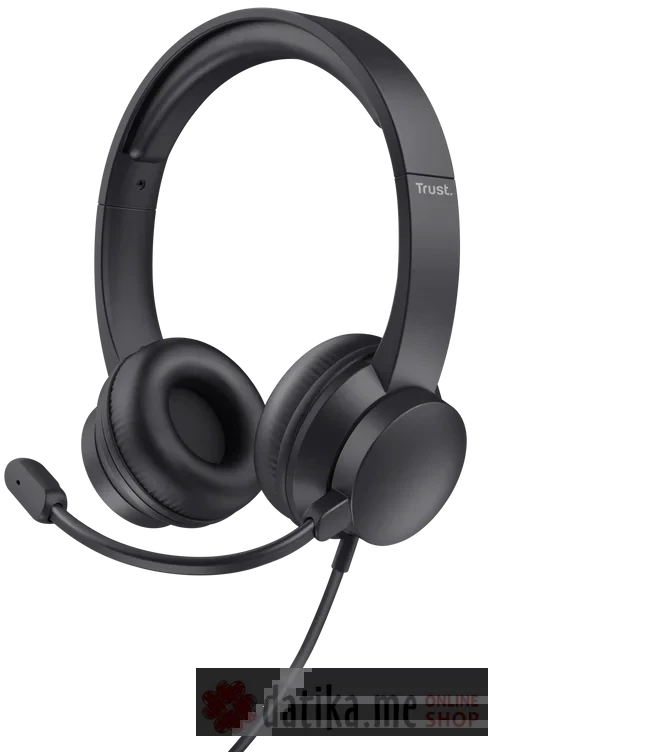 TRUST Ayda Lightweight on-ear USB PC headset