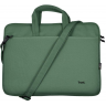 TRUST Bologna Eco-friendly Slim laptop bag for 16 Green in Podgorica Montenegro