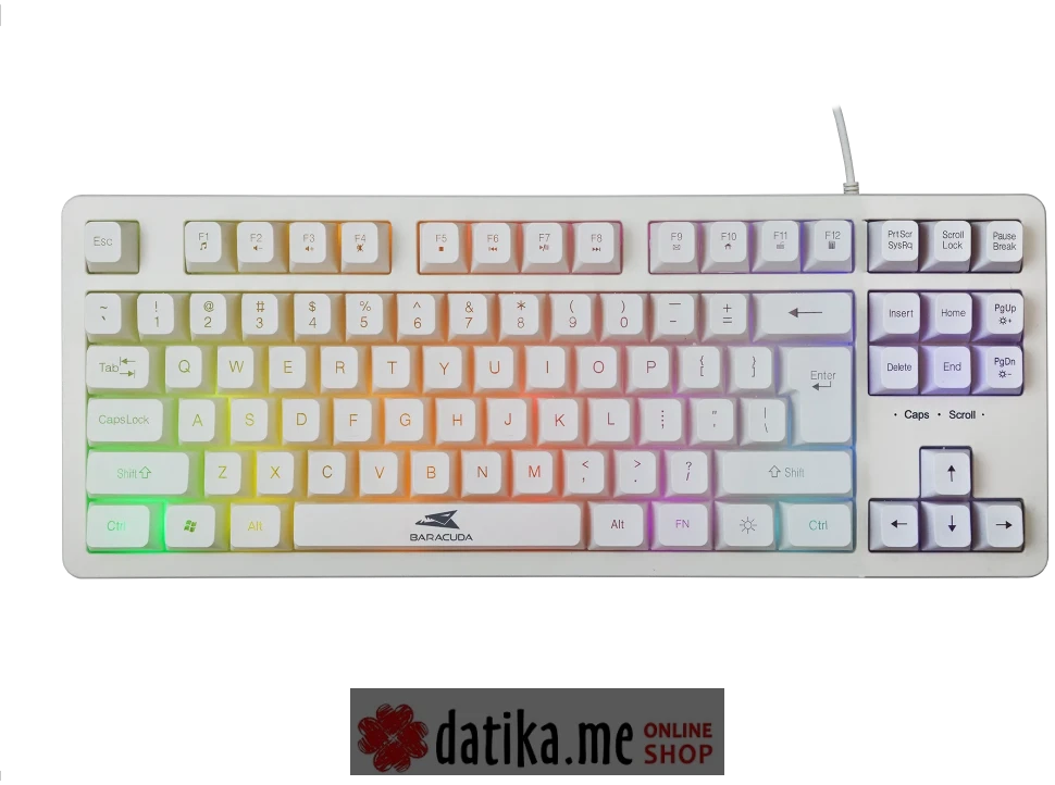 Baracuda KRILL Tastatura Bijela  
