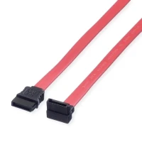 Rotronic Value SATA signalni kabal za HDD, SSD i ODD, 3Gbps, 0.5m, crveni, pod uglom