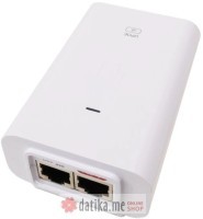UBIQUITI 802.3af Gigabit PoE Adapter 15,4W Beli (U-POE-AF)