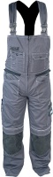 BorMann Pantalone radne-Tregerice sivo/crne 260g/m2 Vel.M/50 BPP7006
