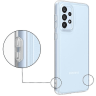 Samsung Galaxy A33 5G Soft Clear Cover, Black